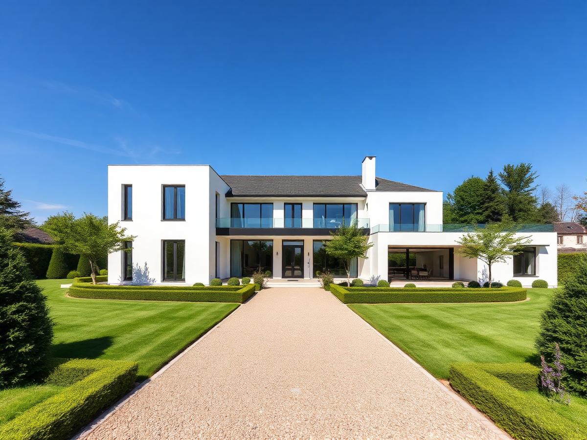 Villa mit Park